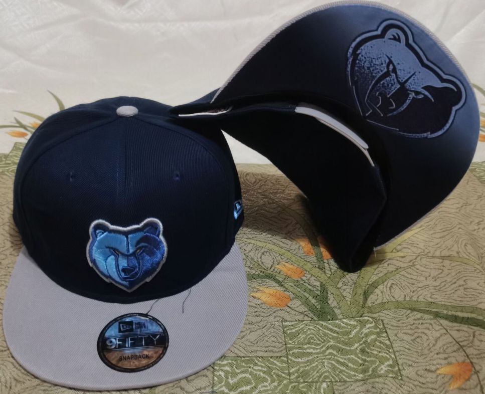 2021 NBA Memphis Grizzlies Hat GSMY610